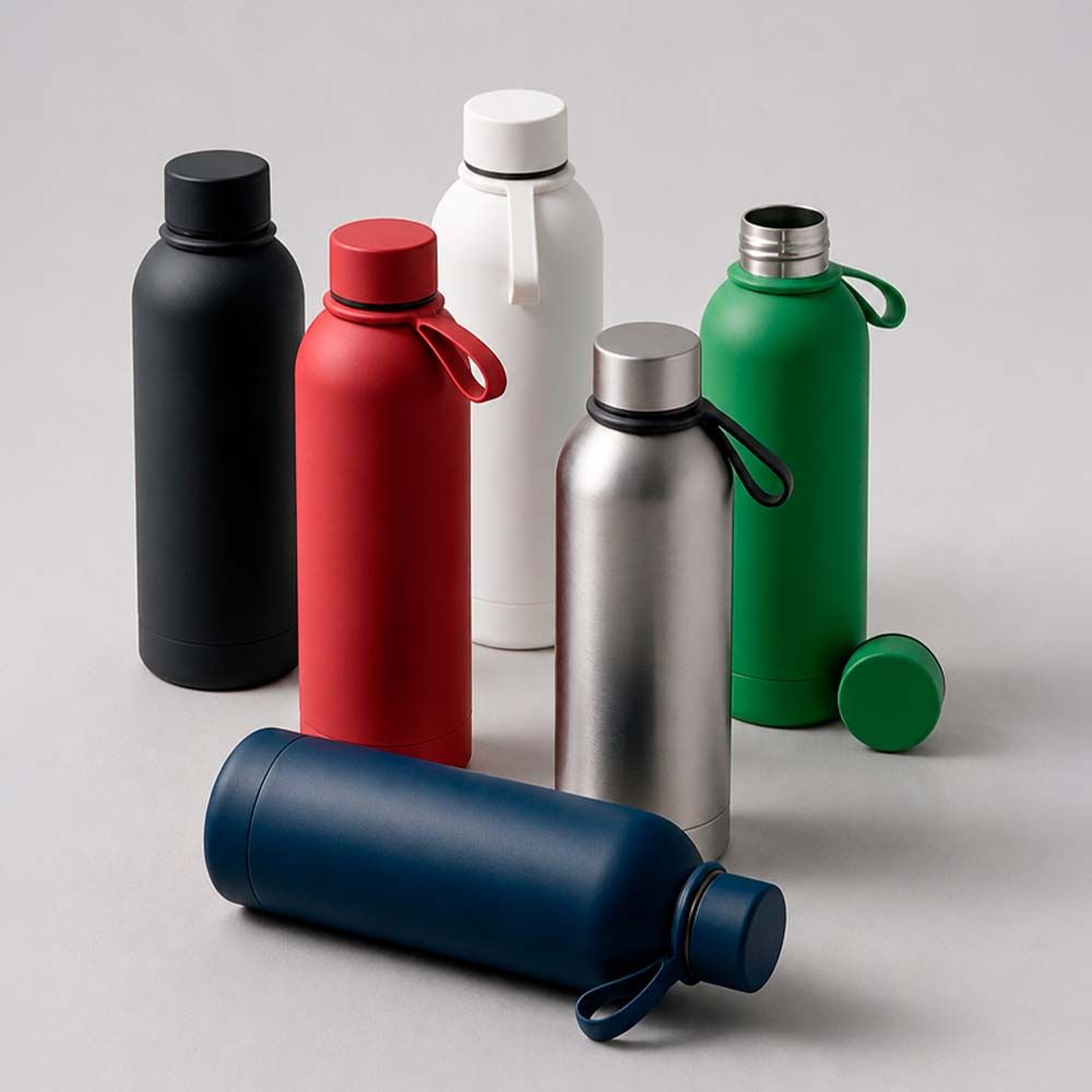 Hudson Bottle rSS 540ml colour range styled together