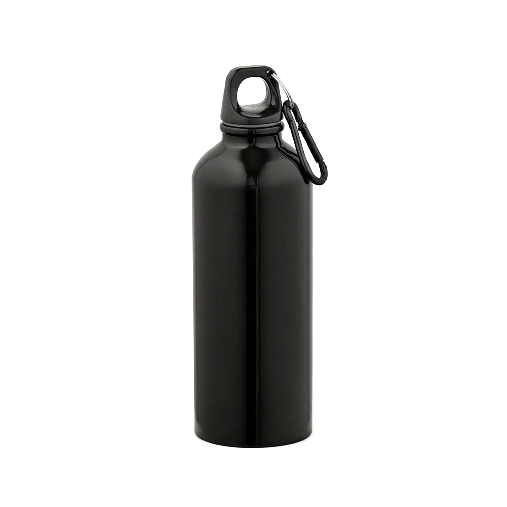 Drava Bottle rSS 770ml in black with carabiner lid